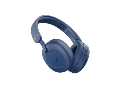 Kufje Bluetooth Havit H655BT, lojëra, 76 orë bateri, blu