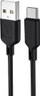 Kabllo USB A në USB C T Phox, 1.2m, 3A, e zezë