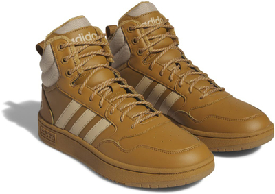 Патики за кошарка Adidas Hoops 3.0 Mid WTR M, топли, синтетичка кожа, црни