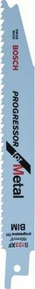 Teh sharrë sabre Bosch S123 XF 2608657937, BiM për metal, 150mm, 8 14T