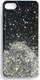 Mbulesë telefoni Hurtel Star Glitter për iPhone 13 Pro, me shkëlqim, e zezë