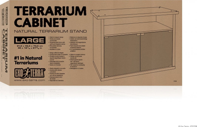 Dollap për terrarium Exo Terra Cabinet, 90cm, i zi