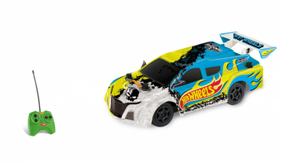 Makinë garash me telekomandë Hot Wheels RC Race Team 5", shkallë 1:28, 8 km/h, shumëngjyrëshe