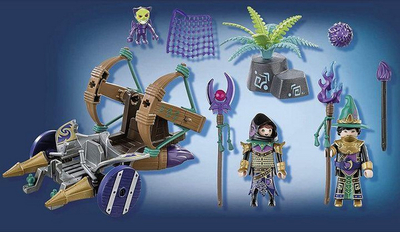 Set figurina PLAYMOBIL Violet Vale Demon Patrol, 46 pjesë, për kalamaj 4 deri 10 vjeç