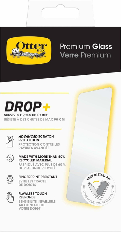 Mbrojtës ekrani OtterBox Premium Glass për iPhone 16 Pro Max, antimikrobial, i tejdukshëm
