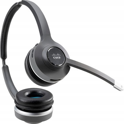 Kufje pa tela Cisco 562, DECT, me bazë standarde, charcoal