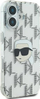 Kapak telefoni Karl Lagerfeld KLHCP16SHKLPKHT, për iPhone 16 6.1", plastik i fortë, transparent