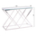 Konzolë Holland xham + krom 120×40×78 cm (HM8622.01)