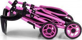 Karrocë kukullash Milly Mally Kate Prestige, për kukulla deri 50 cm, e zezë