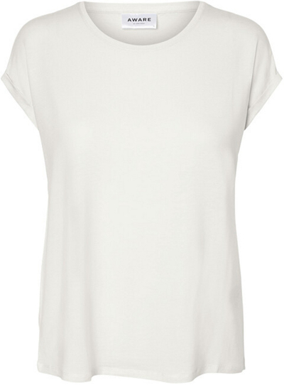 Maicë Vero Moda VMAVA Loose Fit, e bardhë