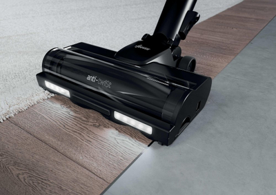 Fshesë me korrent vertikale Hoover HF610HX 011, pa kabllo, 40 min, 0.7L, e zezë