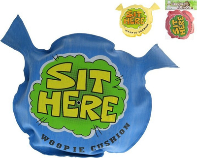 Jastëk shakash TOY Poo Whoopee Cushion 1st, plastikë, portativ, shumëngjyrësh
