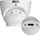 Kamerë sigurie IP Dome BCS P EIP14FSR3, 4Mpx, PoE, e bardhë