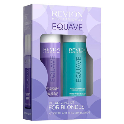 Set për flokë bjonde Revlon Equave, shampo + balsam 250 ml