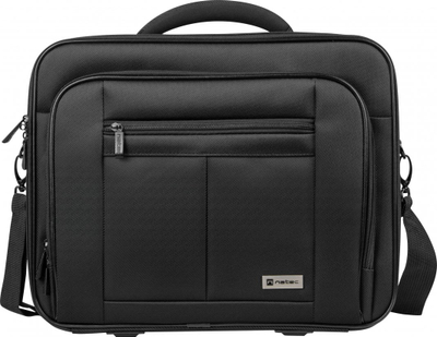 Çantë për laptop Natec Boxer, 15.6 ", e zezë