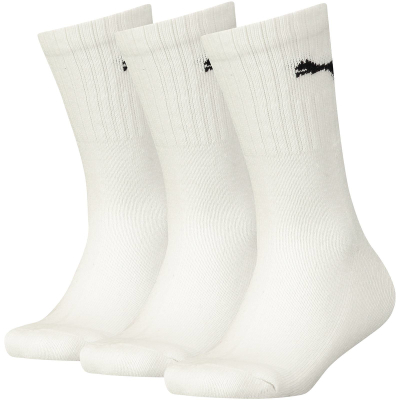 Çorape fëmijësh Puma Crew, set 3 palë, të zeza dhe të bardha