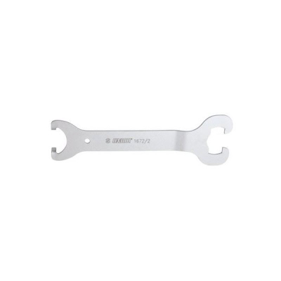 Çelës rregullimi për kupë pedalerie Unior 1672/2, 204mm, çelik, argjendtë
