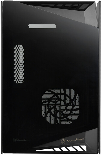 Kasë kompjuteri SilverStone Lucid LD03, TG, e zezë