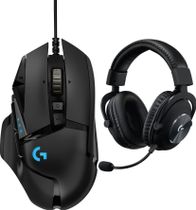 Set gaming Logitech G502 Hero Mouse dhe G Pro X, sensor HERO, mikrofoni BLUE VO!CE, i zi