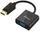 Adapter video MediaRange MRCS228, HDMI në DVI I, 20cm, i zi
