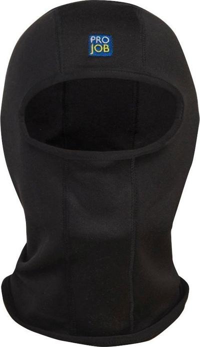 Balakllavë Projob 9015, microfleece elastik, termo, e zezë