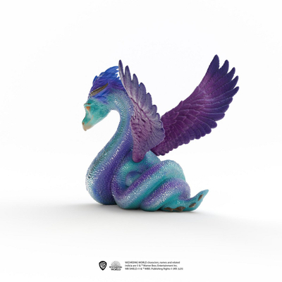 Figurë lojë Schleich Harry Potter Fantastic Beasts Occamy 14903, krahë të lëvizshëm, shumëngjyrëshe