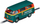 Makina garuese Carrera VW Bus T2b Jägermeister, Digital 132, shkalla 1:32, portokalli