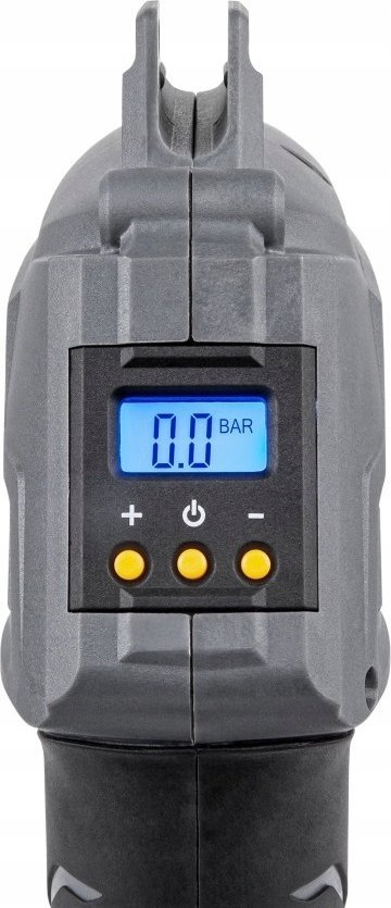 Kompresor pa kabllo 20V, 7 bar, me ekran LCD, i zi