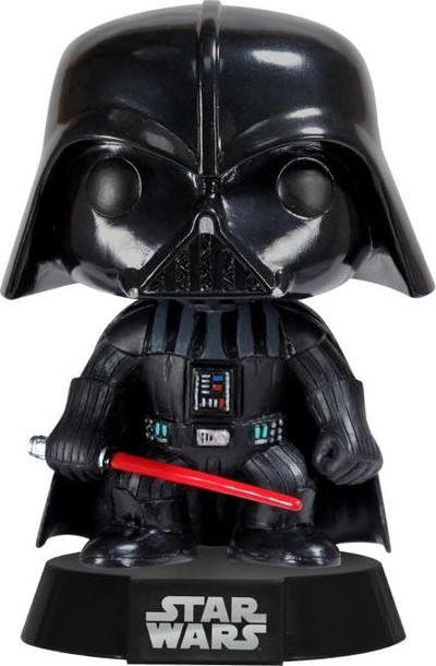 Figurë koleksionare Funko Pop Star Wars Darth Vader 01, vinyl, me bazament