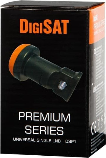 Konvertor satelitor Blow 77-207 DigiSAT Single DS1 Premium, 4K Full HD, i qëndrueshëm ndaj diellit, gri