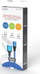 Kabllo USB Savio CL-157, USB A në USB C Micro USB Lightning, 2 m, magnetike, blu