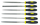 Set lima precize Mega 32016, 150mm, 6 copë