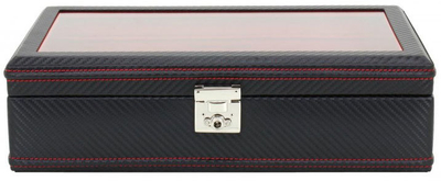 Kuti për ora dore Friedrich Lederwaren Carbon 32048-2, unisex