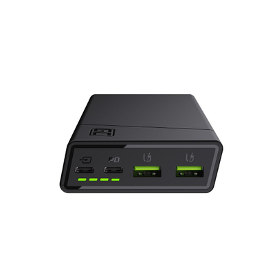 Karikues portativ Green Cell PBGC03, 20000mAh, USB multiple, i zi