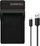 Karikues për kamera Duracell DRC5906, me kabllo USB, për bateri DR9925 Canon LP-E5, i zi