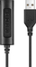 Kabllo adaptuese Sandberg Headset USB Controller, 3.5mm në USB, 1.5m, e zezë