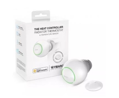 Set termostati radiatorësh FIBARO Radiator Thermostat Starter Pack, Bluetooth, Apple HomeKit, i bardhë