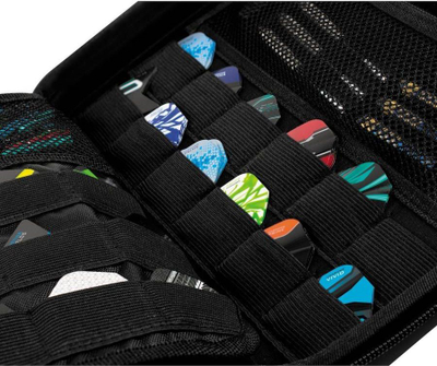 Etui për darta Harrows Imperial Case, kapacitet 12 shigjeta, material EVA, i zi
