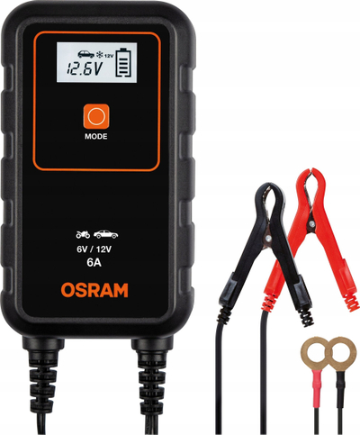 Karikues baterie Osram BATTERYcharge 906, 6V 12V, 6A 110Ah, i zi