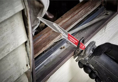 Teh sharre Milwaukee Wrecker Sawzall, 6", karbid, 6 TPI