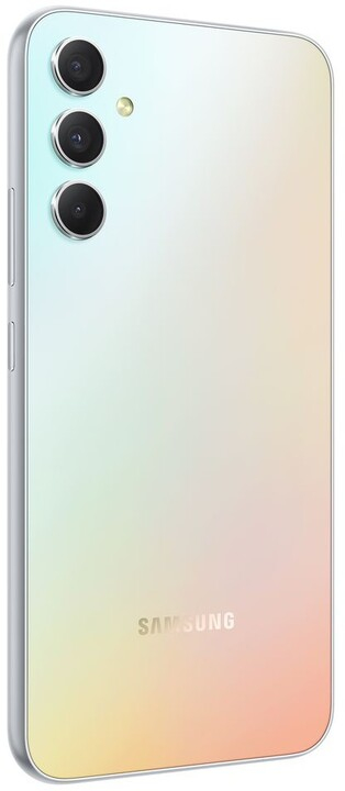 Celular Samsung Galaxy A34 5G, 6.6", 6GB RAM, 128GB, i argjendtë