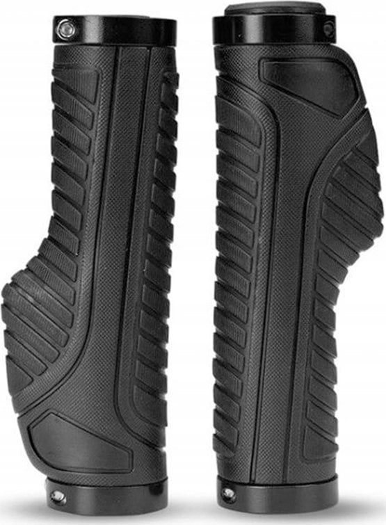 Doreza biçiklete Rockbros BT1802BK, ergonomike, diametër 22 mm, të zeza