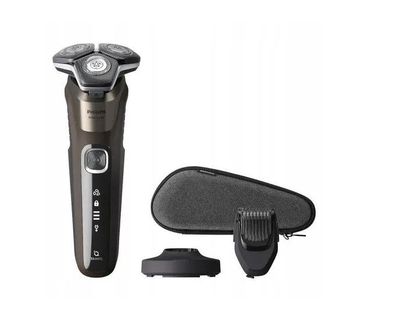 Rroje elektrike Philips Series 5000 S5886/38, Wet & Dry, pa kabllo, e zezë