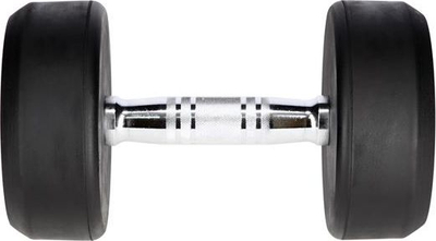 Hantelë HMS HG PRO 12, 12 kg, e veshur me gomë