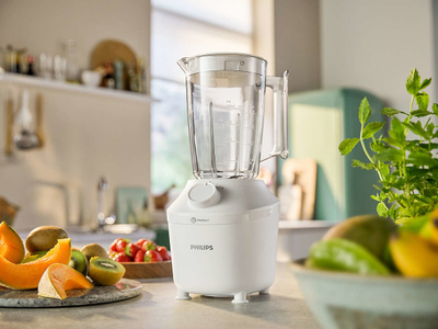 Blender Philips HR2041/00, 1.9L, 450W, i bardhë