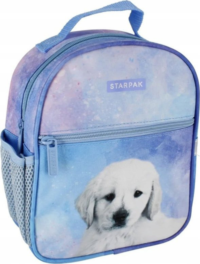 Çantë shpine Starpak Preschool Doggie, një ndarje, me qenush përpara