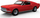 Model makinë Airfix QUICKBUILD Ford Mustang GT 1968, lodër ndërtimi, shumëngjyrëshe