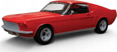 Model makinë Airfix QUICKBUILD Ford Mustang GT 1968, lodër ndërtimi, shumëngjyrëshe