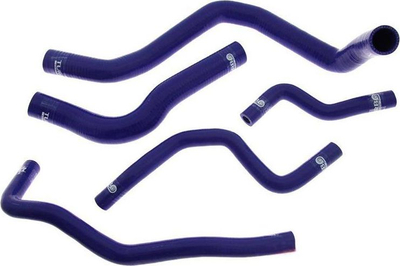Zorrë silikoni uji TurboWorks për Honda Civic B16 B18 EK9 EG9 92-95, set, e kaltër