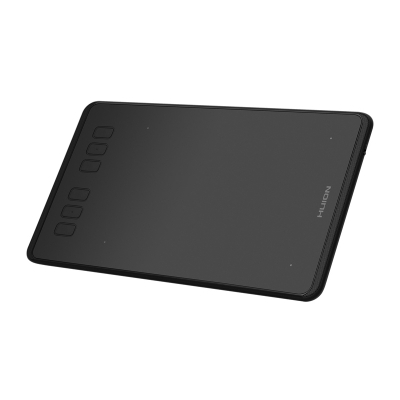 Tablet grafik Huion H640P, 8192 nivele presioni, 6 taste programueshme, i zi